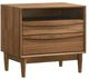 Armen Living Artemio Walnut Wood Nightstand-0