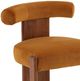 Dovetail Furniture Gwyneth Hudson Ginger/Brown Dining Chair-4