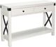 Sunny Designs™ Bayside Marble White Sofa Table-0