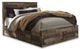 Benchcraft® Derekson 5-Piece Multi Gray Queen Panel Storage Bed Set-1