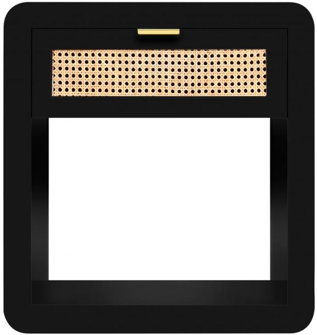 Meridian Furniture Langham Black Nightstand-1