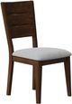Bernards Dorval Gray/Old World Upholstered Dining Side Chair-0