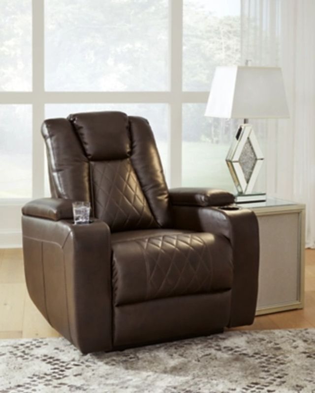 Signature Design by Ashley® Mancin Chocolate Recliner-1