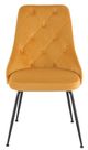 Mazin Furniture Plumeria Mustard Yellow Dining Side Chair -1