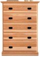 A-America® Amish Highlands Natural Chest-2