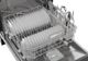 Sharp® 24" Stainless Steel Front Control Built In Dishwasher-3