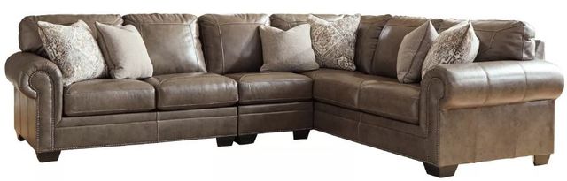 Signature Design by Ashley Roleson 3 Piece Quarry Sectional Farnham s Furniture Galleries Casper Wyoming