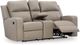 Signature Design by Ashley® Lavenhorne Pebble Reclining Loveseat with Console-3