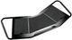 Chief® Black FUSION™ Large Height-Adjustable Accessory Shelf-0