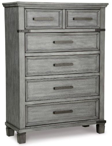 Signature Design by Ashley® Russelyn 4-Piece Gray California King Storage Bed Set-3