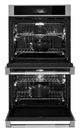 Jennair® RISE™ 30" Stainless Steel Double Electric Wall Oven with V2™ Vertical Dual-Fan True Convection with Advanced Temperature Precision-2
