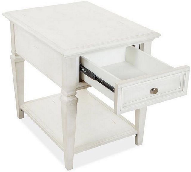 Magnussen Home® Newport Alabaster End Table-2