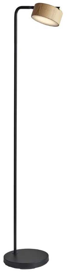 Adesso® Roman Black LED Floor Lamp-0