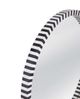 Bassett Mirror MacArdle Black/Cream Wall Mirror-2