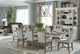 Parker House® Americana Modern Brown/Cotton Host Dining Side Chair-2