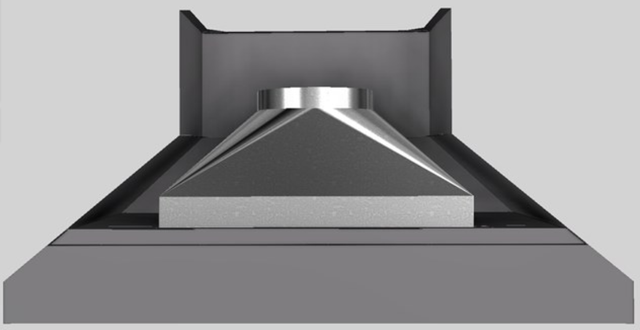 Vent-A-Hood® 60" Gunsmoke Wall Mounted Range Hood-3