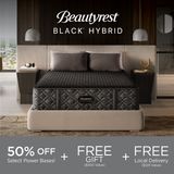 Beautyrest Black® Series 3 Hybrid 14.5" Firm Smooth Top King Mattress