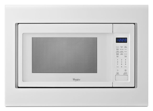Whirlpool® 0.7 Cu. Ft. White Countertop Microwave-1