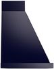 Ilve® Nostalgie II Noblesse 40" Midnight Blue Wall Mounted Range Hood with Burnished Trim-2