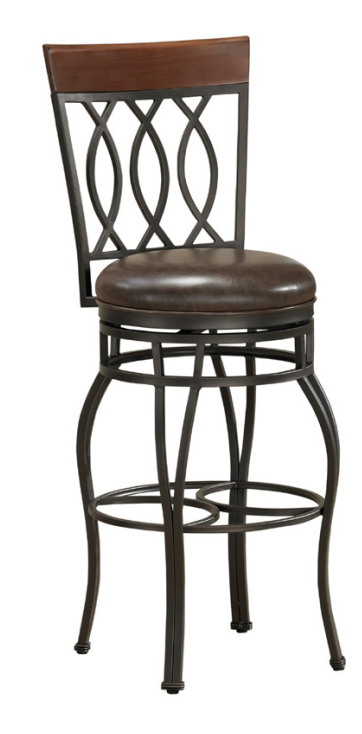 American Heritage Billiards Bella Pepper Extra Tall Stool-0