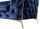 VIG Furniture Divani Casa Sheila Dark Blue Loveseat-2