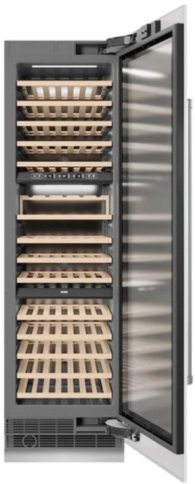 ZLINE 24" 12.4 Cu. Ft. White Matte Triple Zone Column Wine Cooler-1