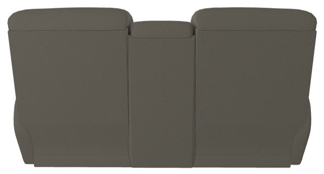 La-Z-Boy® Morrison Silver Manual Reclining Loveseat with Console-3