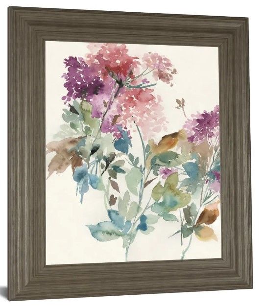 Classy Art Sweet Hydrangea I by Asia Jensen Framed Print Wall Art-0