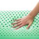Malouf® Sleep Z® Zoned Dough® Peppermint King Pillow-4