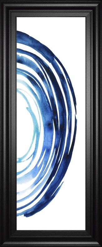 Classy Art Blue Vortex II by Grace Popp Wall Art-0