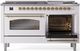 Ilve® Nostalgie II Series 60" Custom RAL Color Pro Style Dual Fuel Range-4