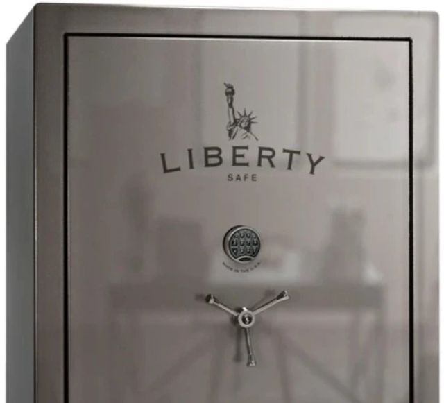 Liberty Safe Colonial Extreme Gray Gloss 50 Electronic Gun Safe-1