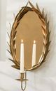 Magnolia Home by Joanna Gaines Gilded Wreath Wall Mirror-1