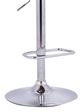 Armen Living Aubrey Cream/Chrome Adjustable Bar Stool-4