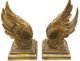 A & B Home Gold Soar Wing Bookends-1
