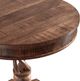 Jofran Inc. Global Archive Gwen Chestnut Pedestal Table-4