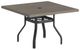 Homecrest™ Outdoor Living Customizable Stonegate Aluminum/Stone Square Outdoor Balcony Table with Hole -0