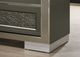 Furniture of America® Leyland Dark Gray Nightstand-3