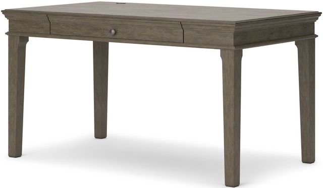 Signature Design by Ashley® Janismore Weathered Gray Office Small Leg Desk-2