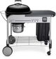Weber® Performer® Premium 48" Black Freestanding Charcoal Grill-0