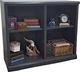 American Heartland Manufacturing Poplar Wide 36" Bookcase-0
