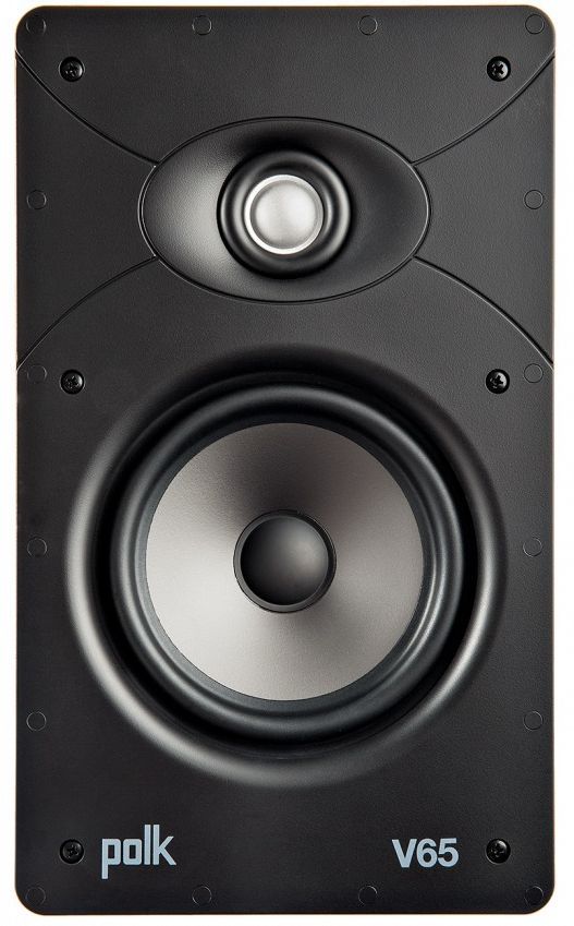 Polk Audio® Vanishing V Series High Performance 6.5" White In-Wall Speaker-0