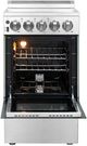 FORNO® Pallerano Series Alta Qualita 20" Stainless Steel Freestanding Electric Range-1