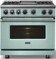 Viking® 7 Series 36" Splash Pro Style Dual Fuel Range with Griddle-4