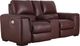 Signature Design by Ashley® Alessandro Garnet Power Reclining Loveseat with Adjustable Headrest-0