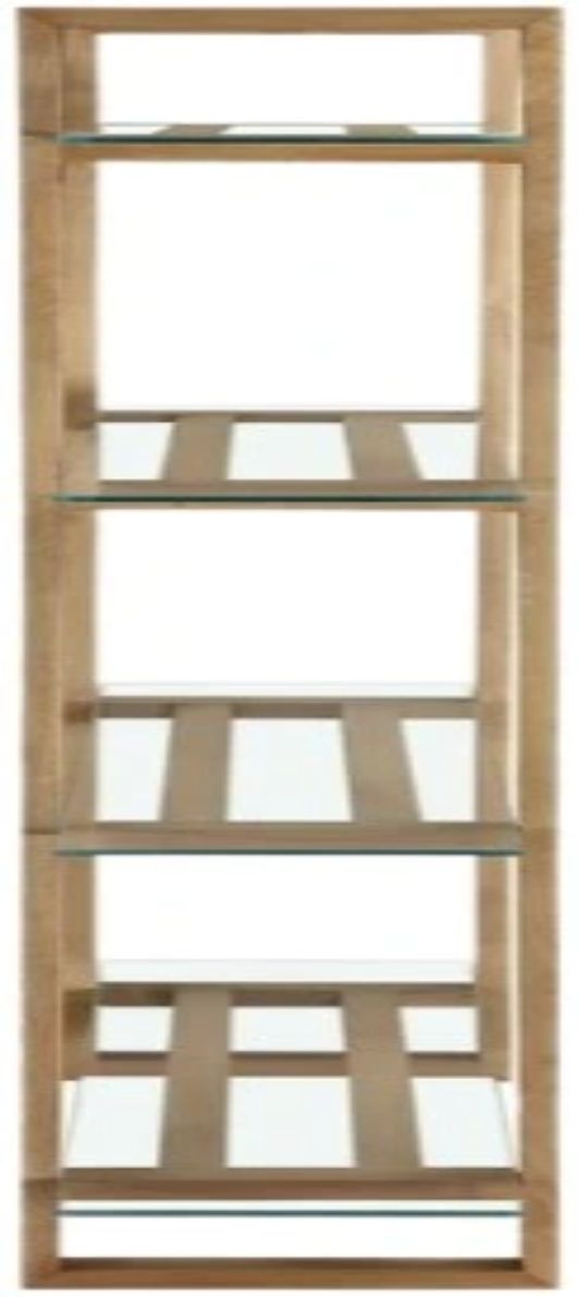 Modus Furniture One Brown/Clear Bookcase-3