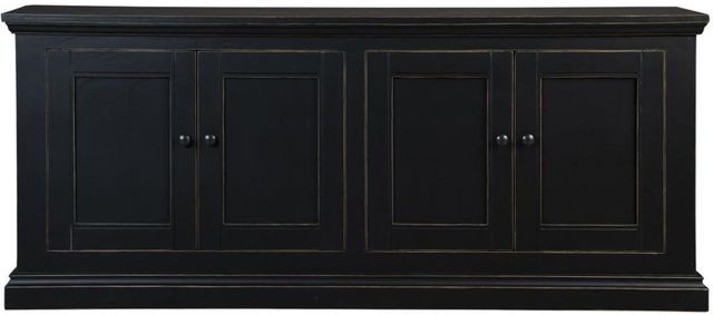 Nest Home Collections Mimi Vintage Black Cabinet -3