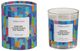 Sagebrook Home 4" Blue/White I Chase Goals Boxed Candle-0