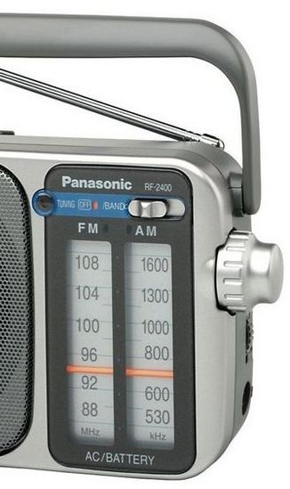 Panasonic® AM / FM Portable Radio-1
