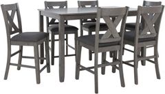 Signature Design by Ashley® Caitbrook 7-Piece Gray Counter Height Dining Set
